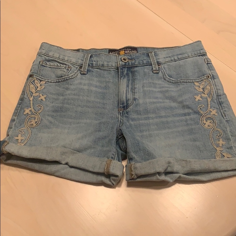 Lucky Brand Denim Roll Up Short